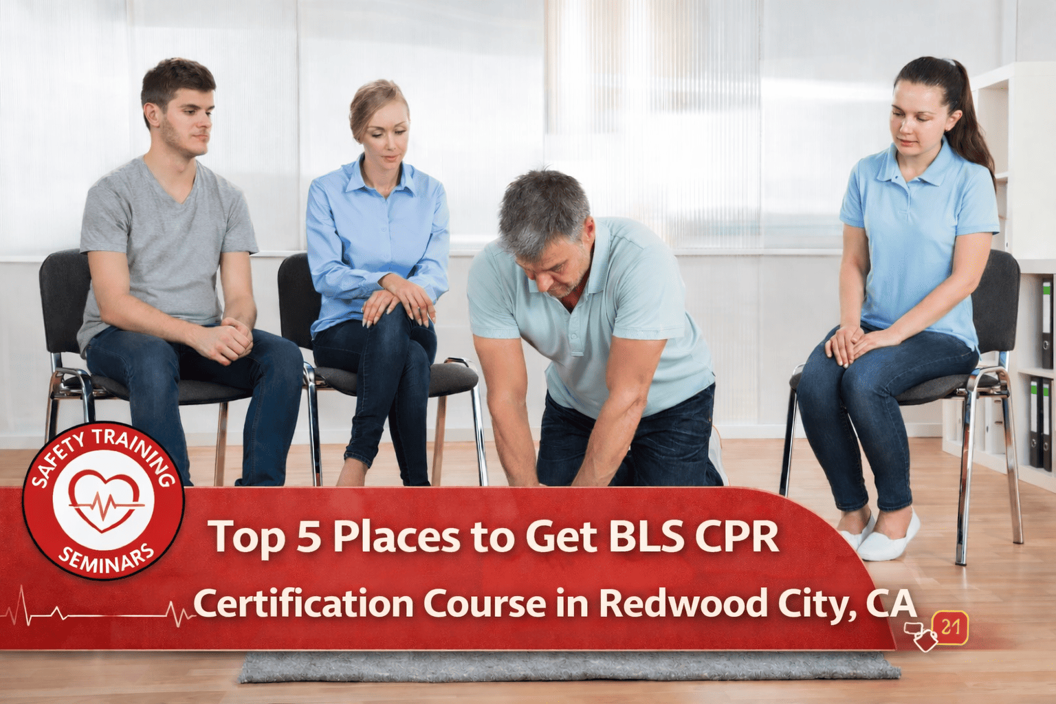 Top 5 Places to Find BLS CPR Certification Course in Redwood City